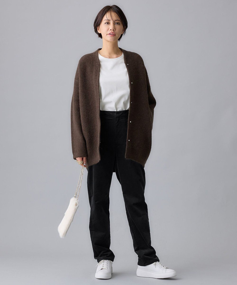 自由区 S 【WEB限定カラーあり・昨年大人気商品をアップデート】モヘアニット アウター 