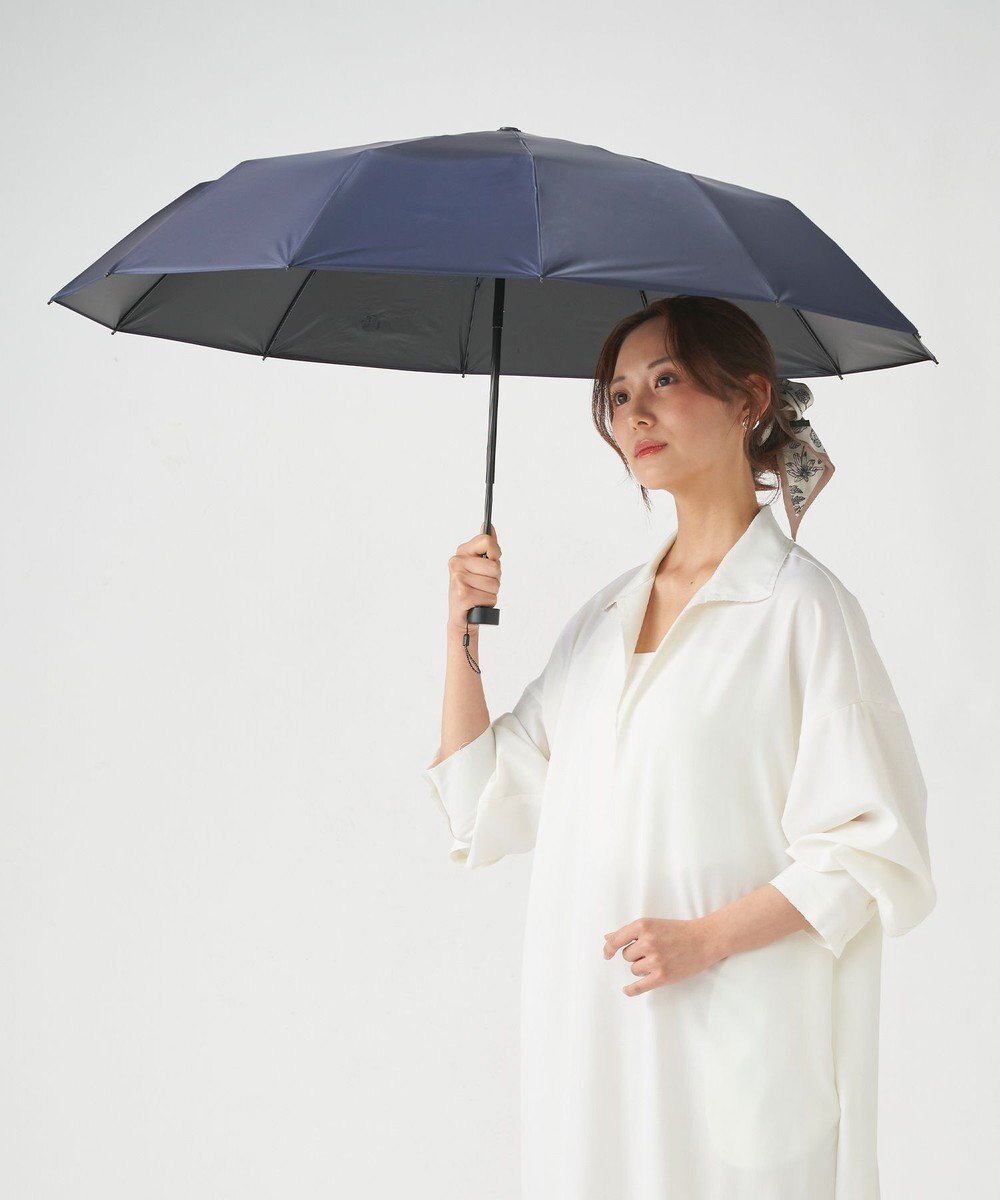 MOONBAT 【遮光100％/超軽量/耐久性】マジで軽い傘 晴雨兼用 折りたたみ日傘 マジカルテックプロテクション Tough 12 rib 55cm 