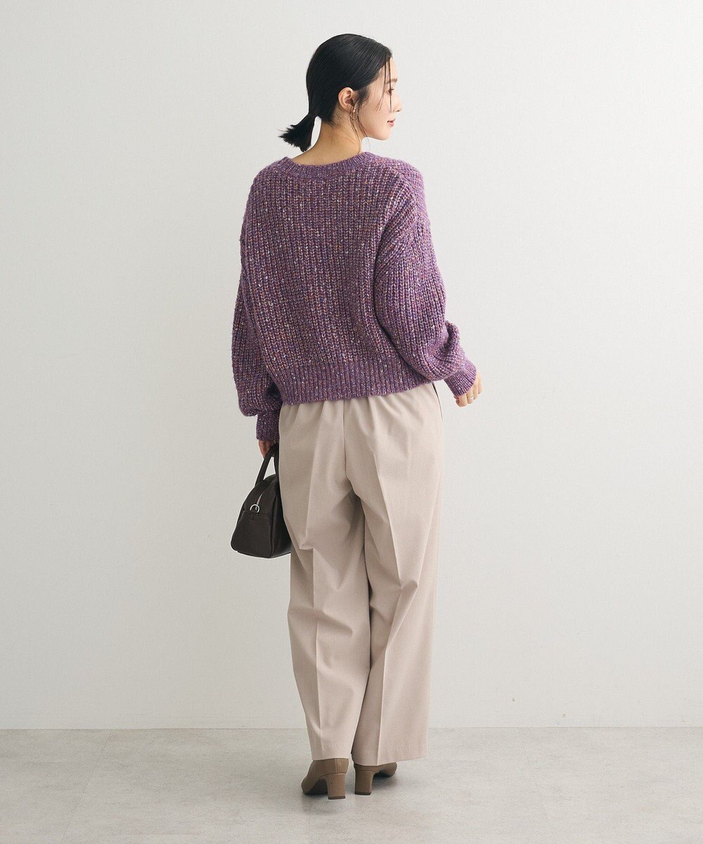 Green Parks ｍｉｘラメショートニットプルオーバー 