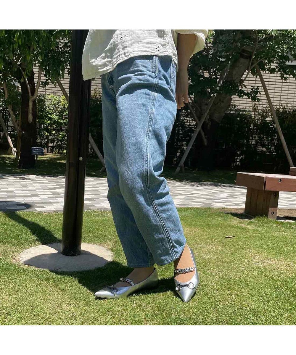 MODE ET JACOMO <MODE ET JACOMO>ポインテッドトゥメリージェーンパンプス 