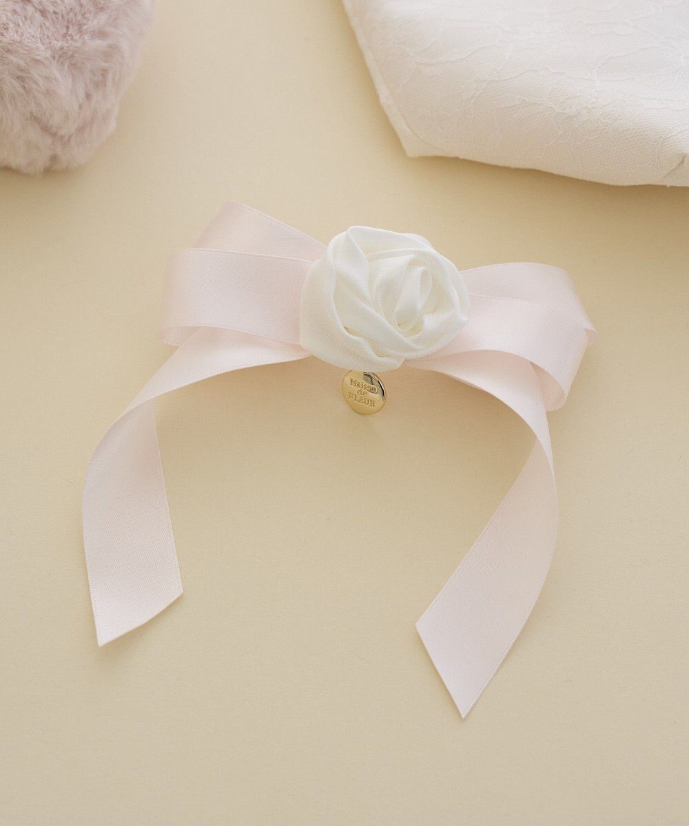 Maison de FLEUR イースターローズリボンバレッタ 