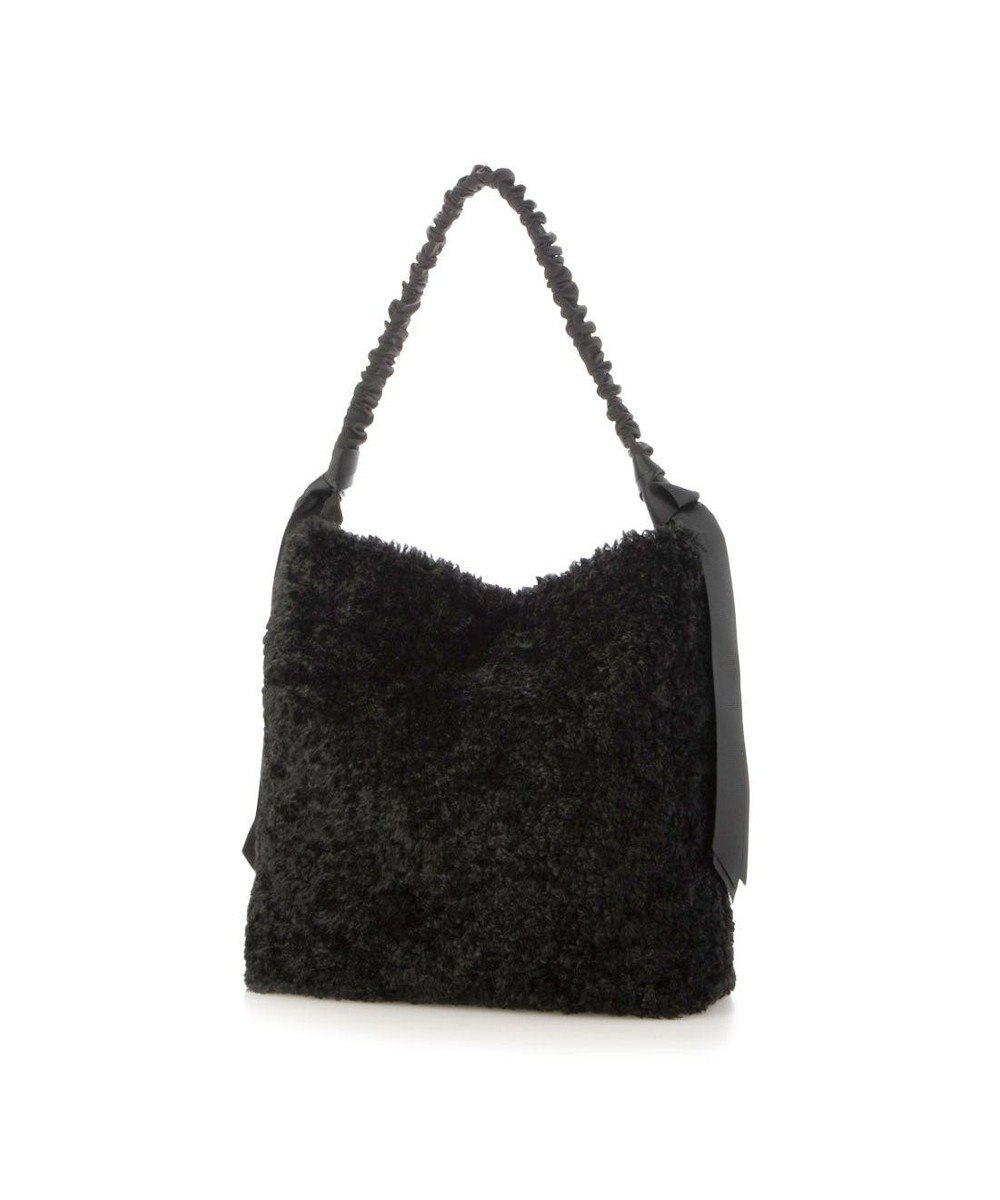 UNBILLION カシュカシュ cachecache / 下がりグログランボアトートバッグ 