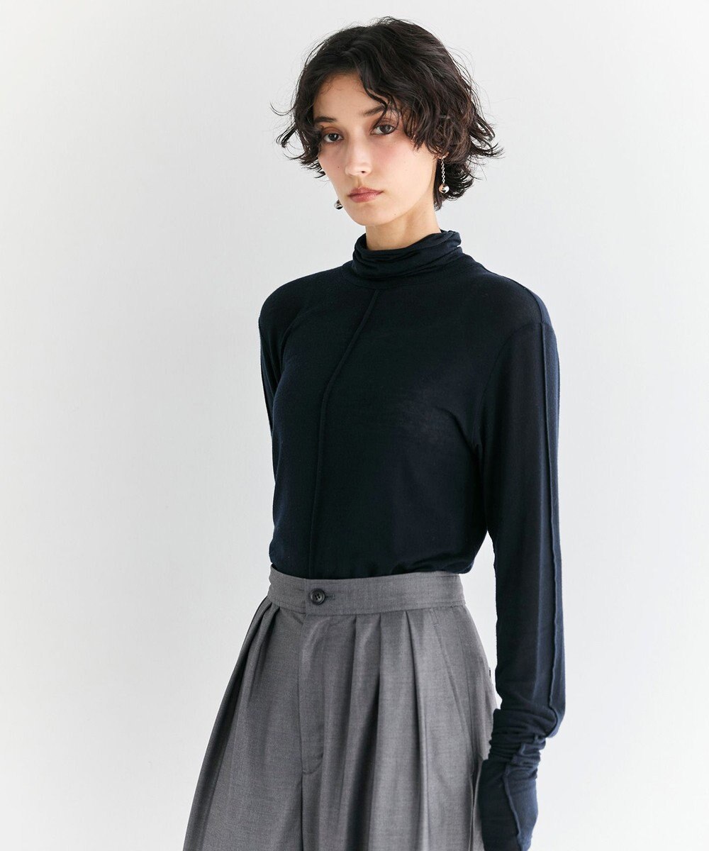 #Newans 【ストレッチ】【カシミヤ混】カシミヤシルクジャージー 