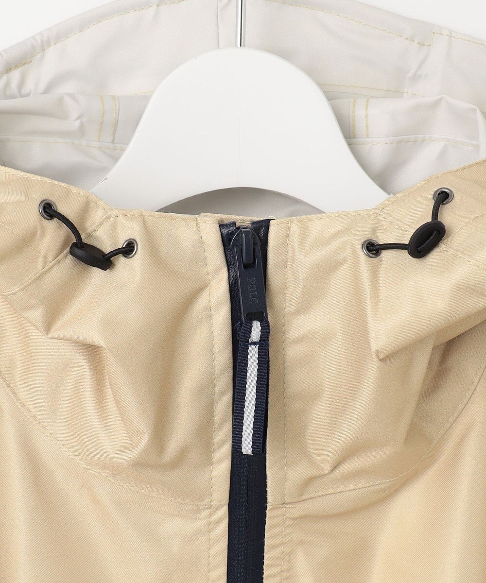 MOONBAT POLO RALPH LAUREN レインポンチョ 透湿撥水 マリンボーダー 