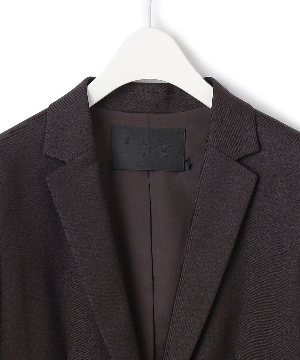 ICB 【洗える】プロヴィスウールツイル テーラードジャケット 