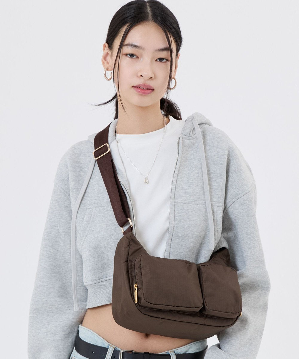 LeSportsac ON JOURNEY SHOULDER/アーバンアンバー 