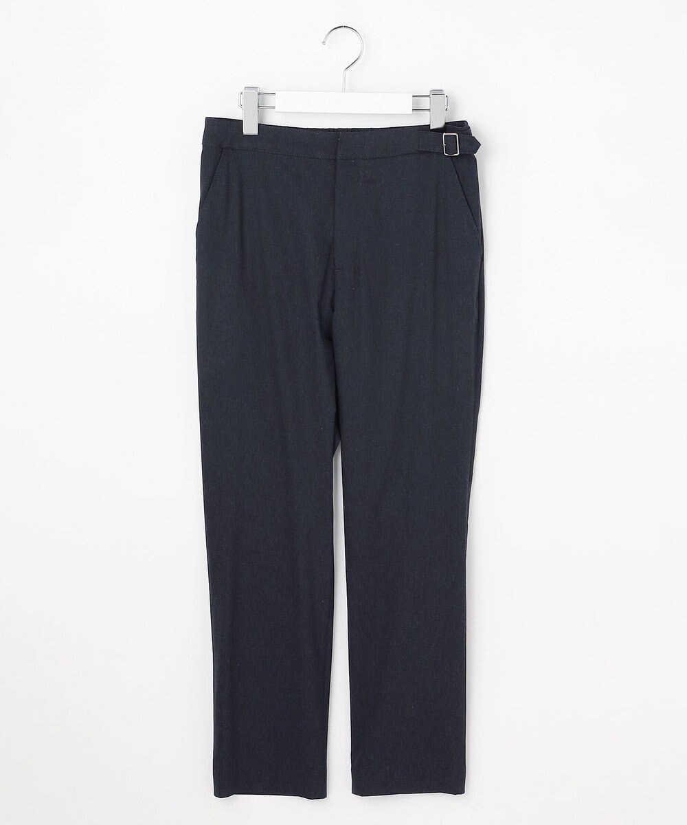 J.PRESS LADIES L 【WEB限定カラーあり・人気素材・セットアップ対応】セルロースリネンストレッチ テーパード パンツ 