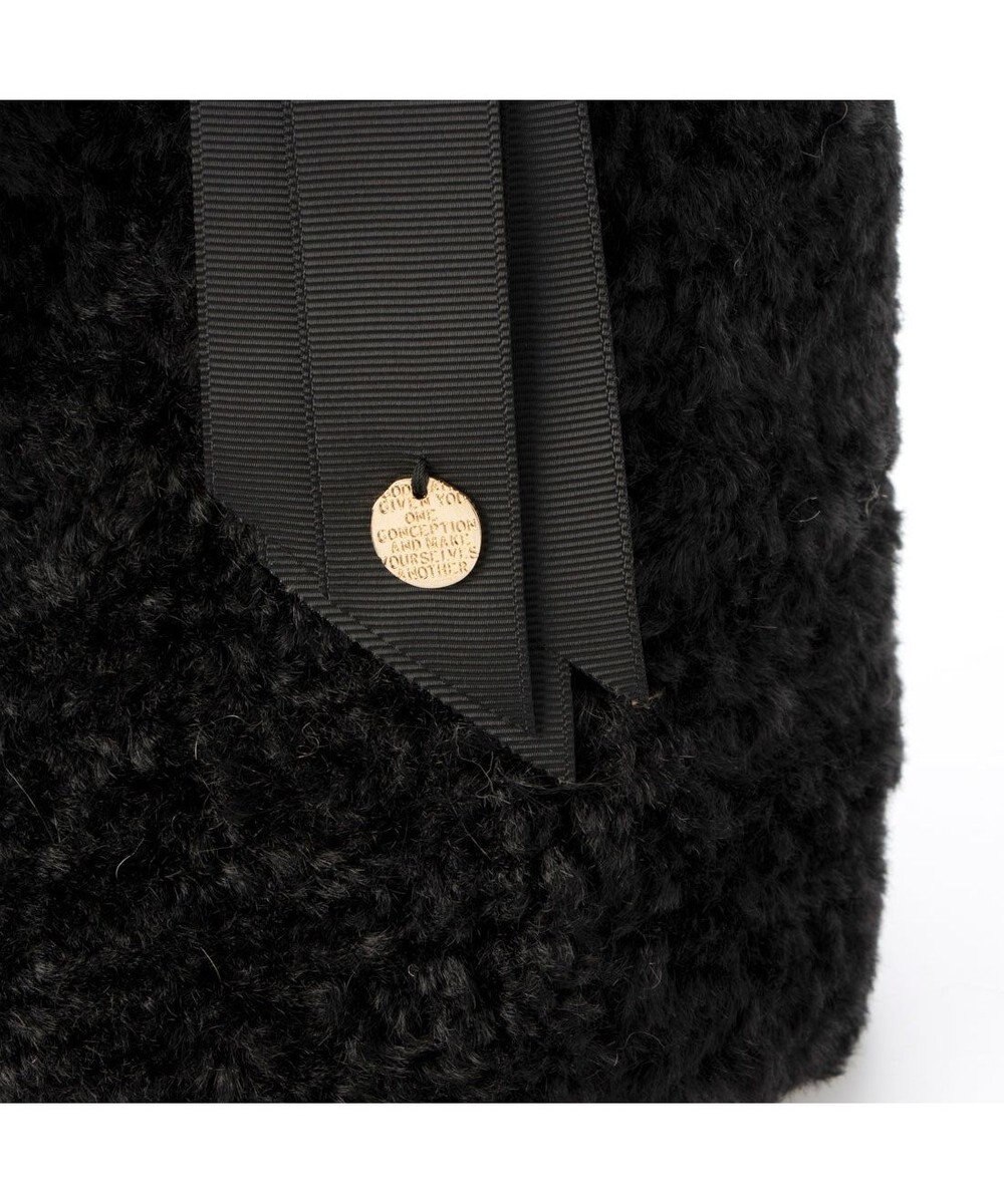 UNBILLION カシュカシュ cachecache / 下がりグログランボアトートバッグ 