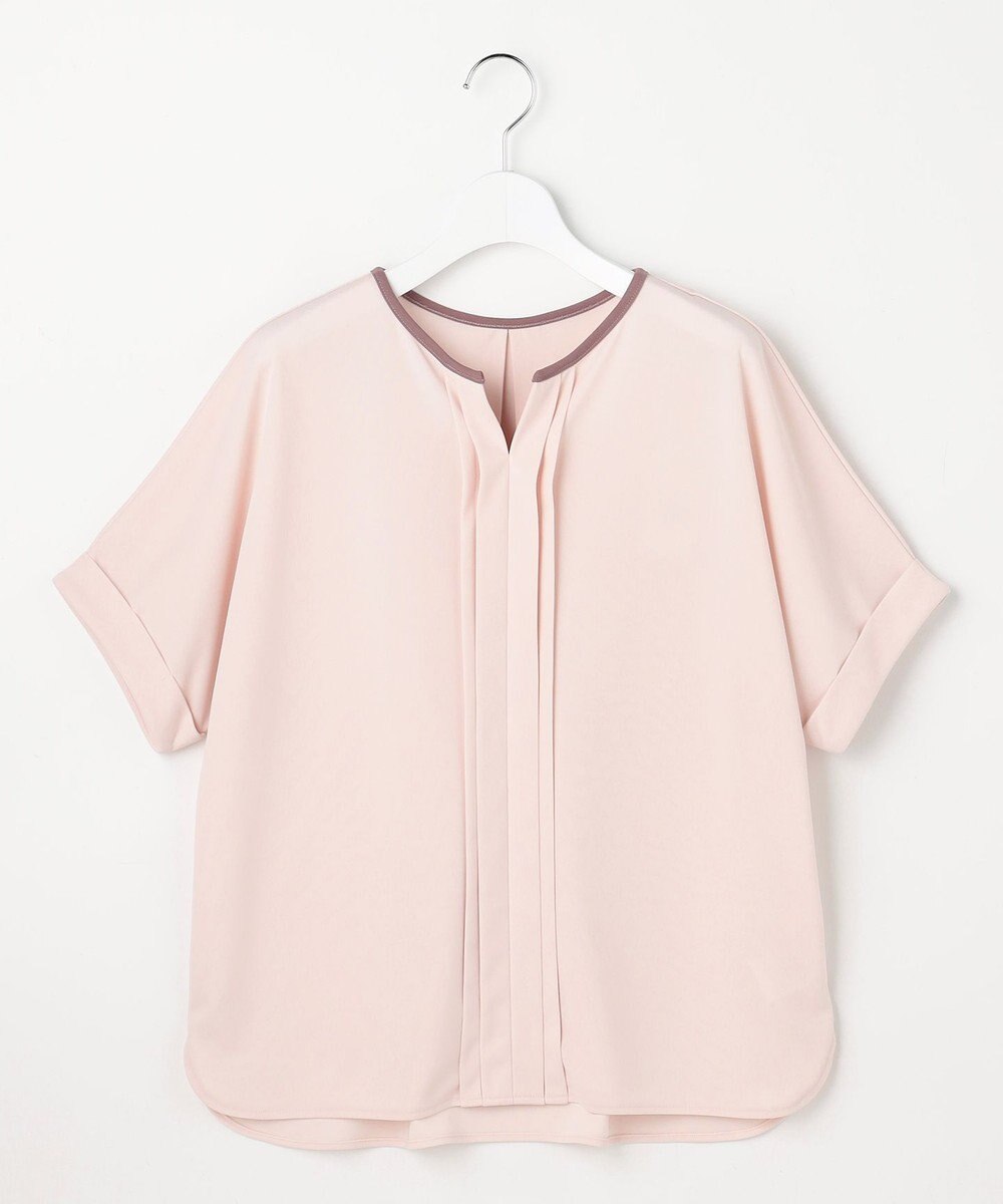 ANY SIS ジョーゼットフロントタック プルオーバー 