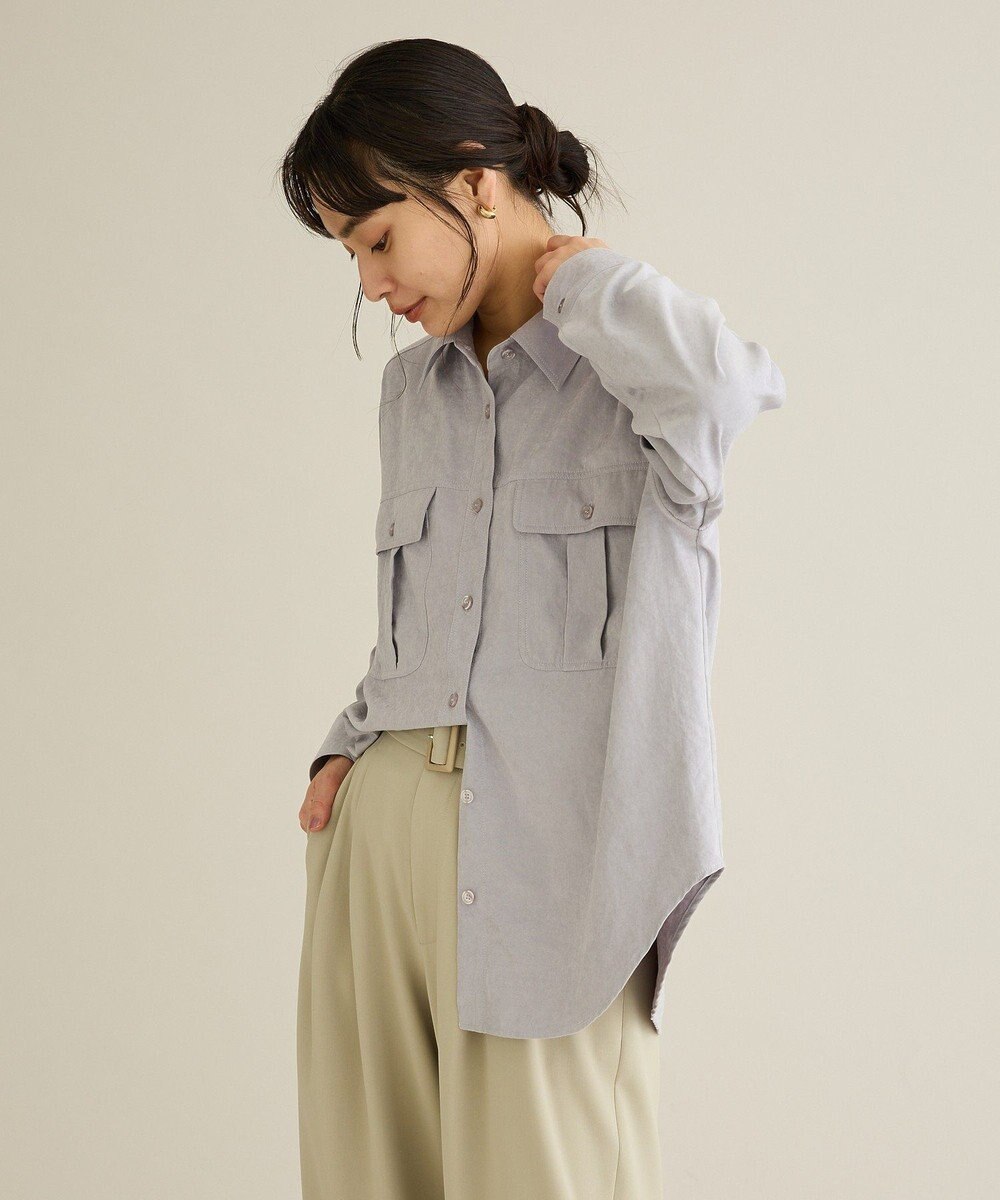 CRAFT STANDARD BOUTIQUE とろみワークシャツ 