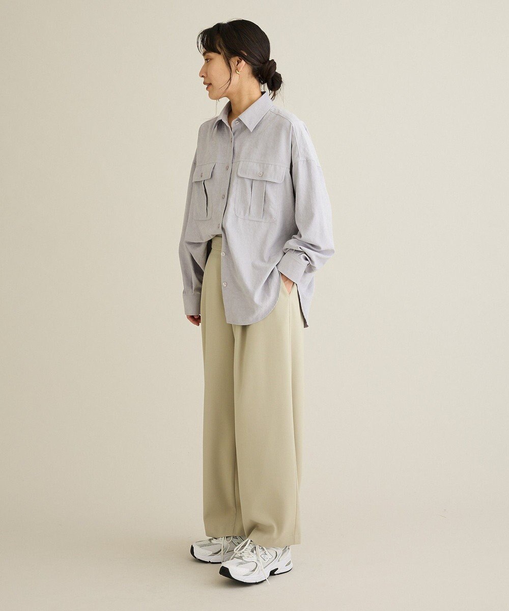 CRAFT STANDARD BOUTIQUE とろみワークシャツ 