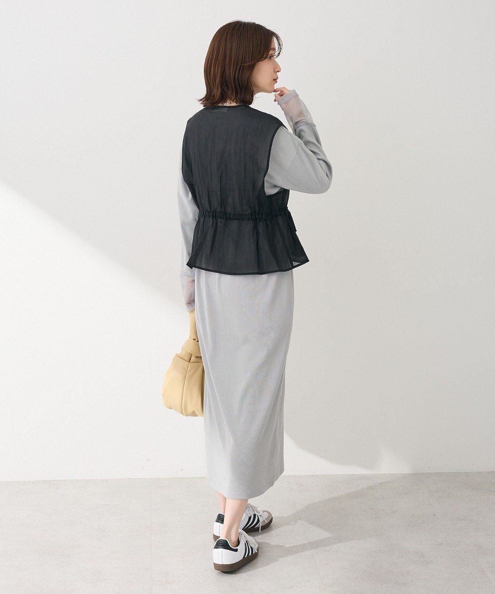 Green Parks ＳＥＴ２点シアーナイロンベスト＋リブワンピース 