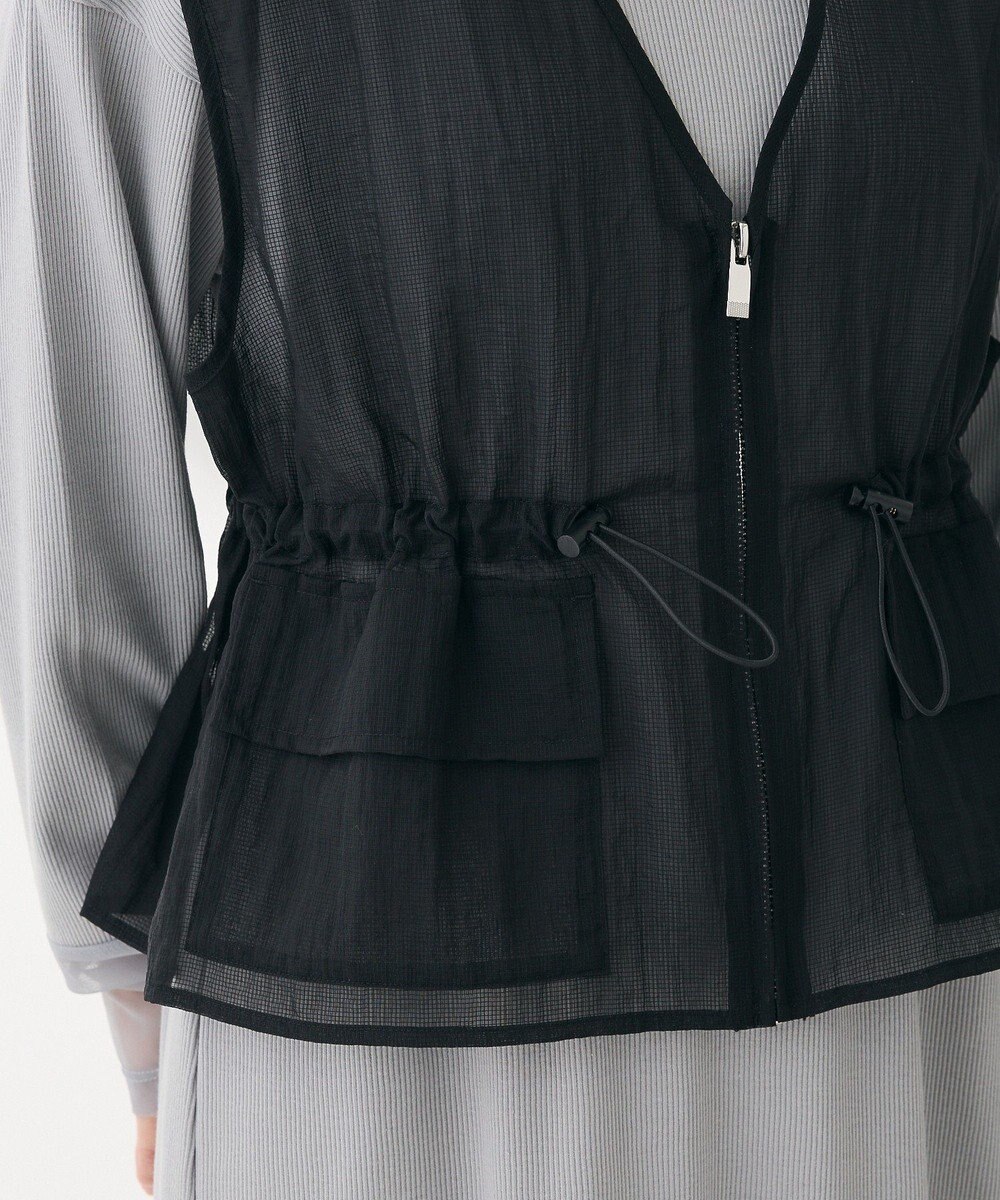 Green Parks ＳＥＴ２点シアーナイロンベスト＋リブワンピース 