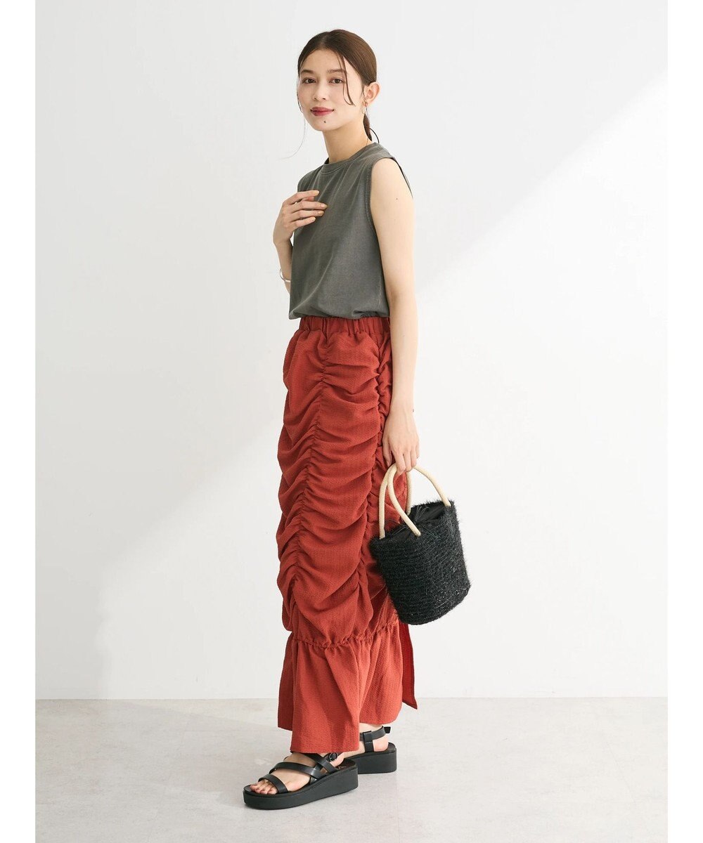 Green Parks ・Ｄｏｕｂｌｅ　Ｆｌａｇｓ　ピグメント加工ノースリＴＥＥ 