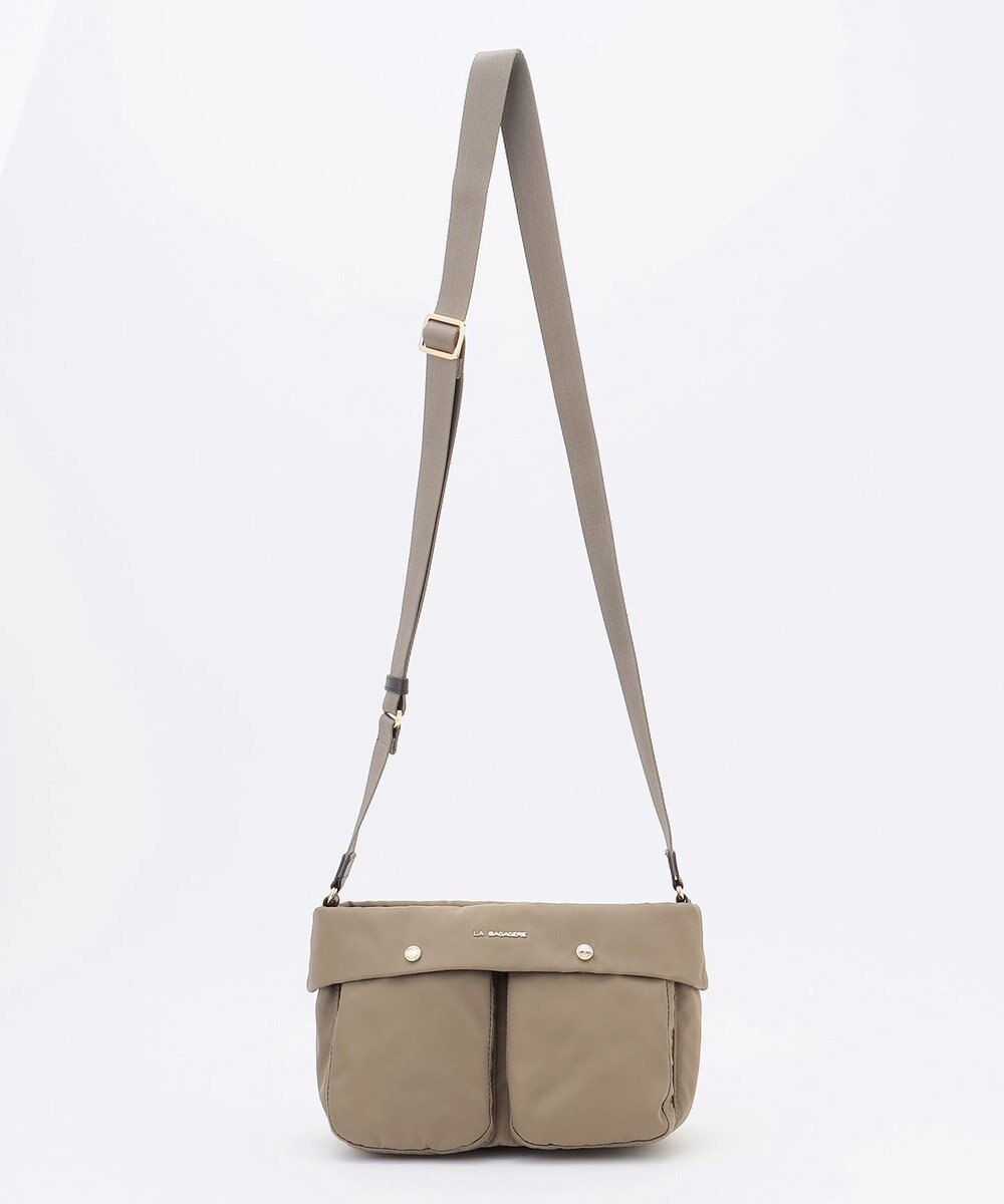 LA BAGAGERIE ダブルフロントポケットショルダー 