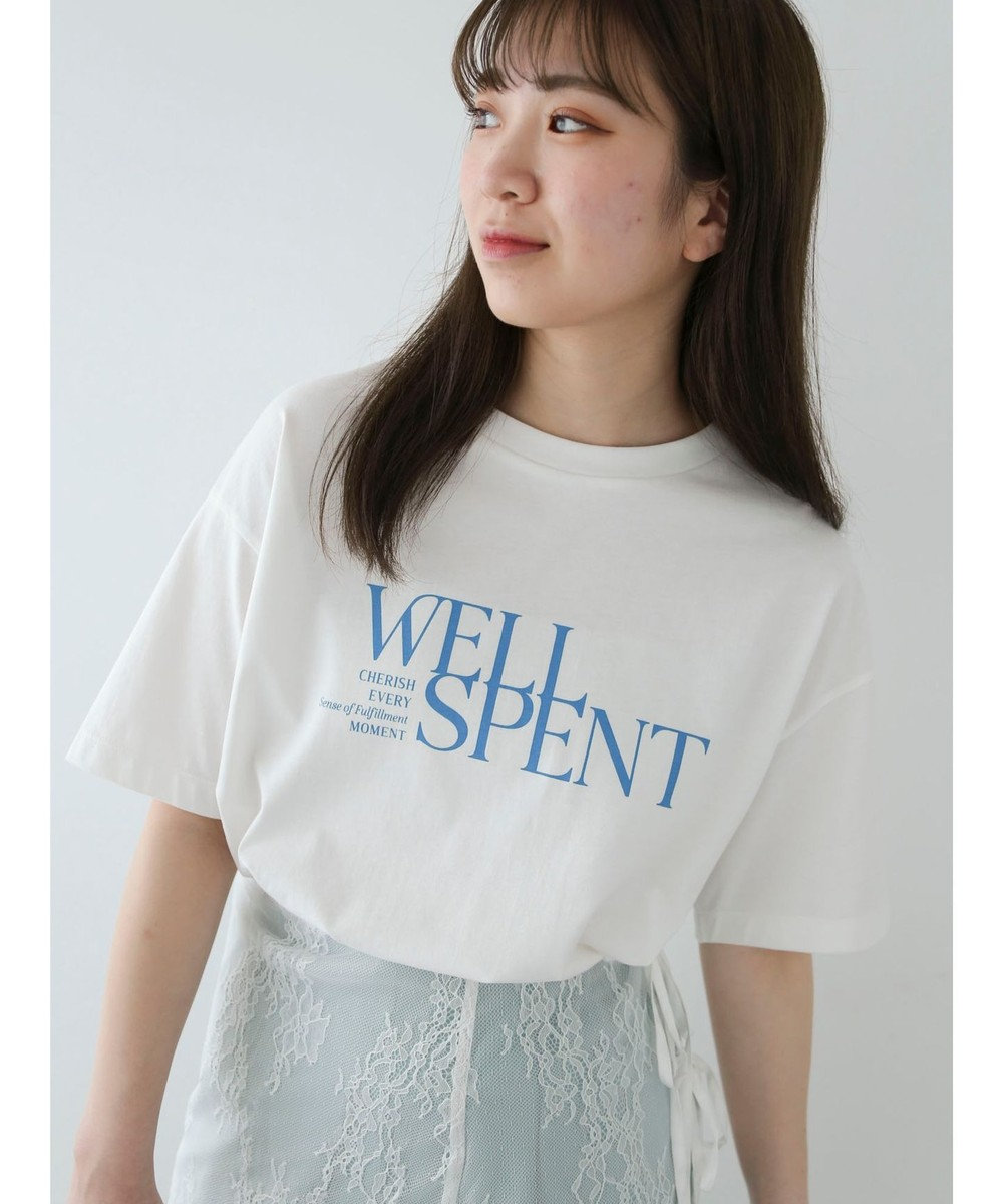 Green Parks 汗染み防止アソートロゴＴシャツ Off White