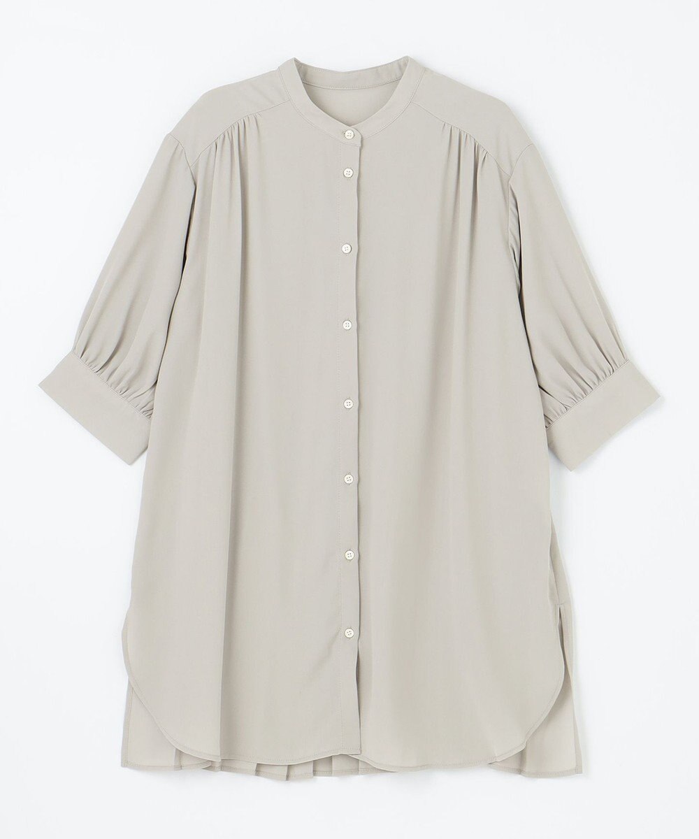 ANY バックプリーツシャツ 