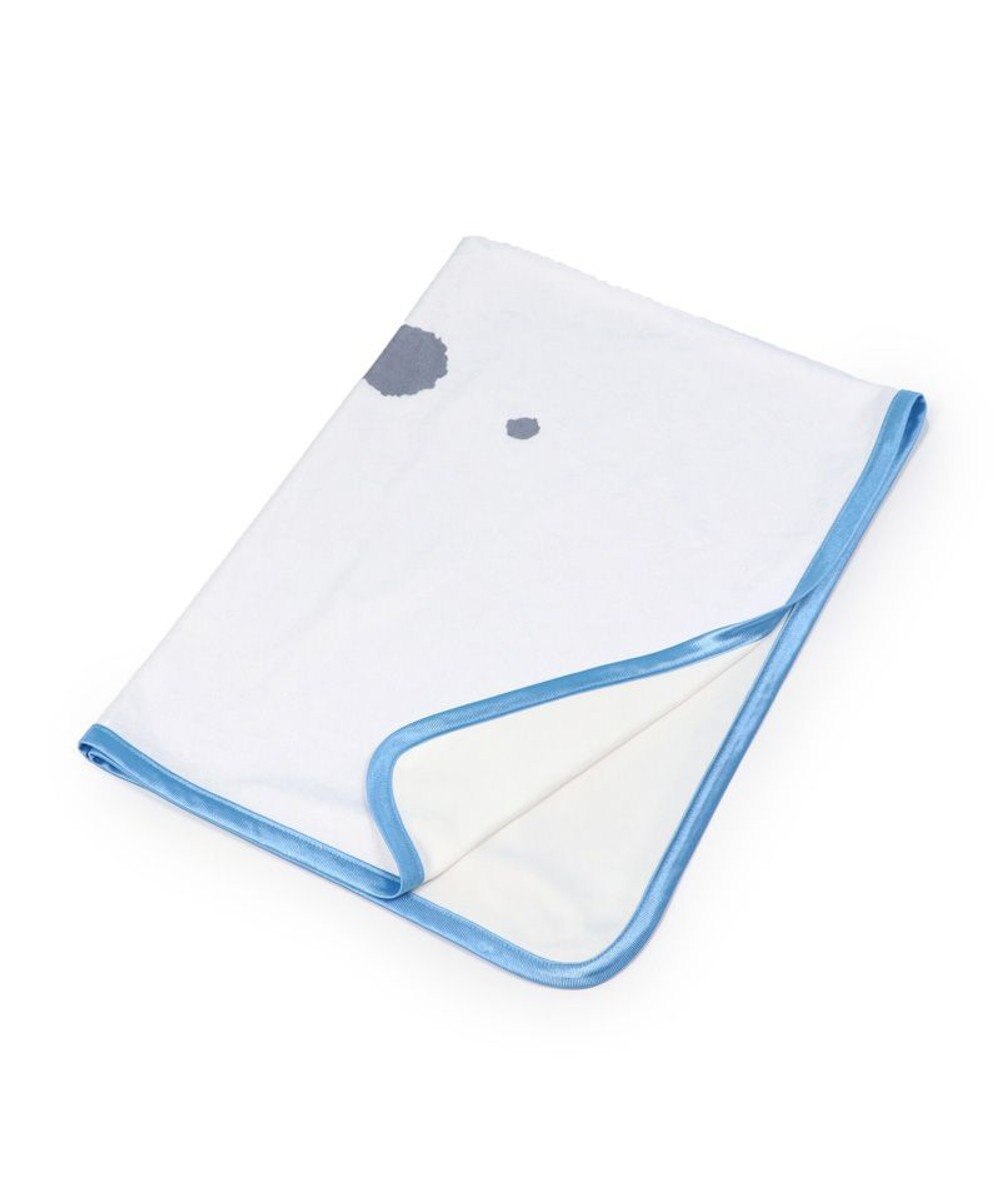 Mother garden しろたん クール ブランケット 《顔ぼん》 70×100cm ひざかけ 