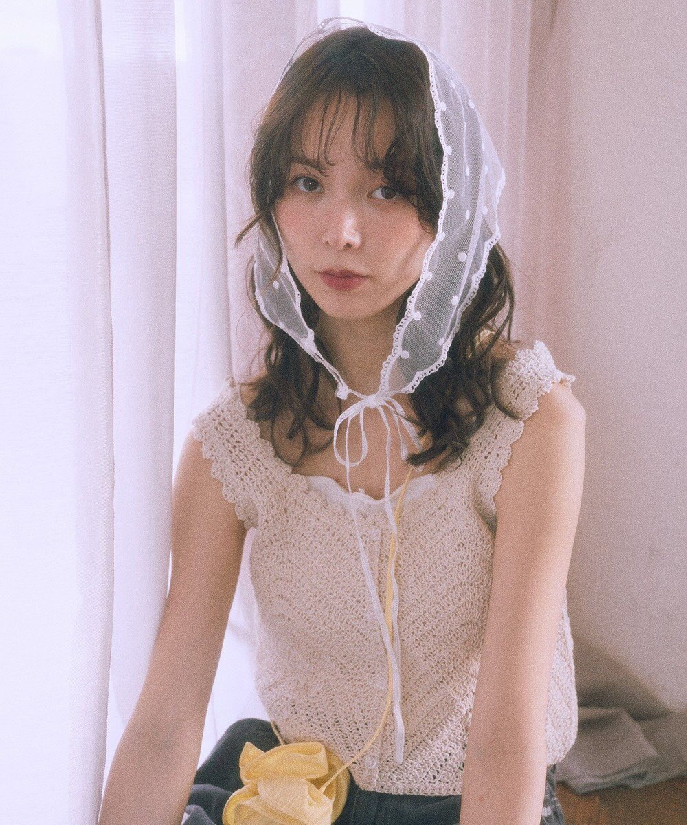 earth music&ecology ドットレースバブーシュカ 