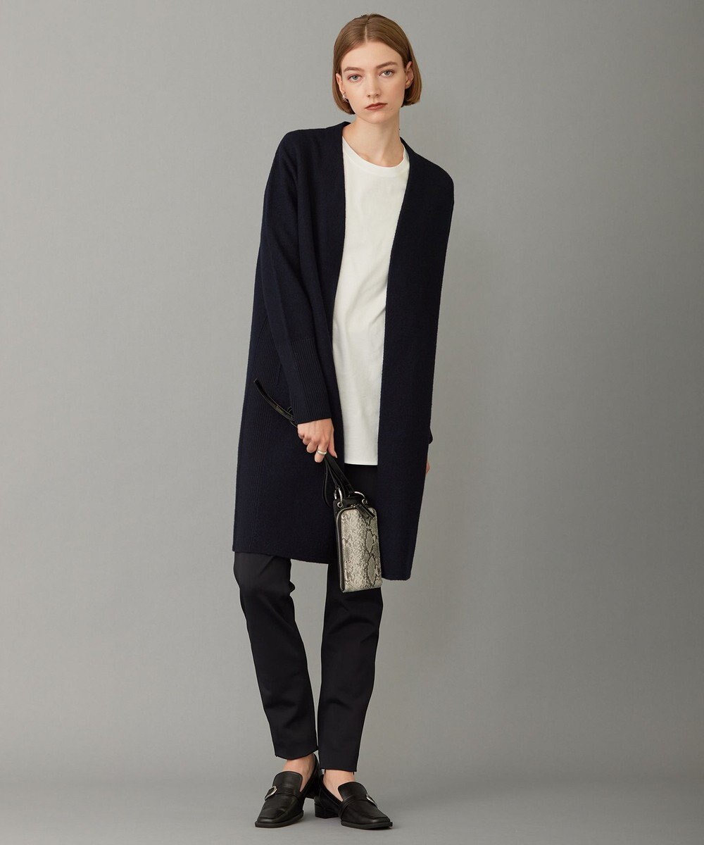 ICB ミルドウール ロングカーディガン 