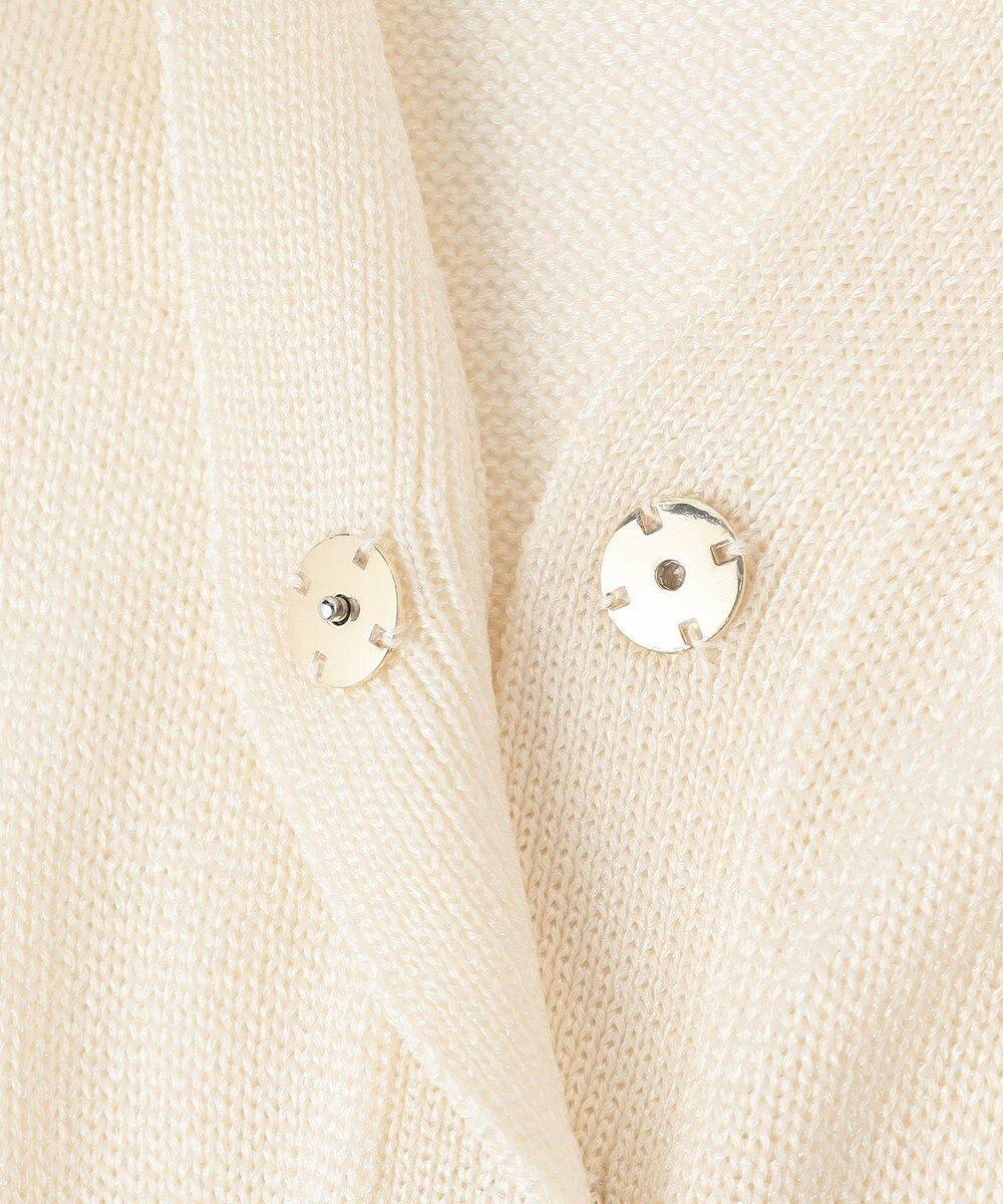 BEIGE， SPESSARTINE / Vネッククロップドカーディガン 