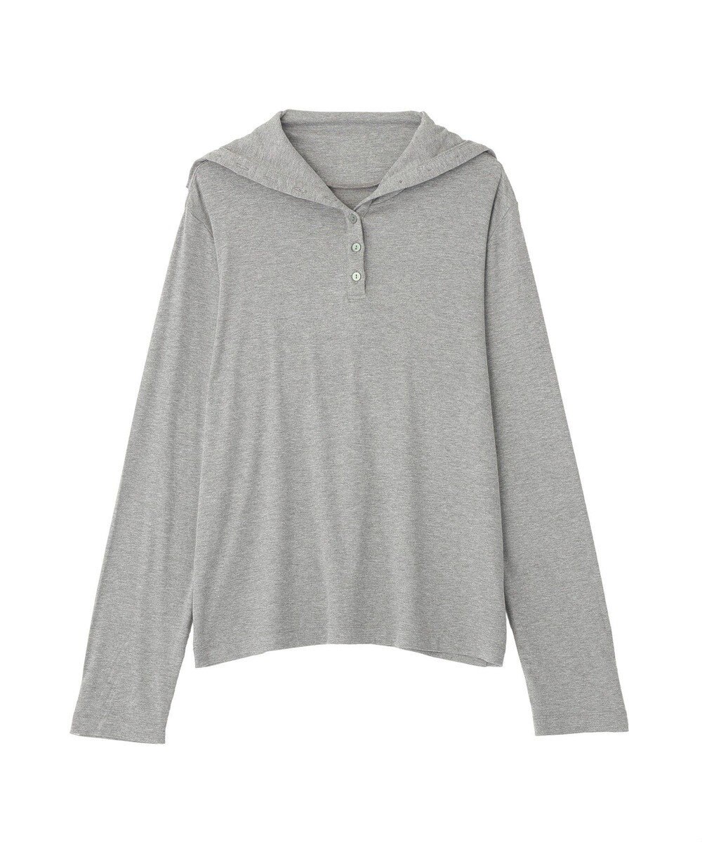 CRAFT STANDARD BOUTIQUE ハイネックハーフボタンプルオーバー 