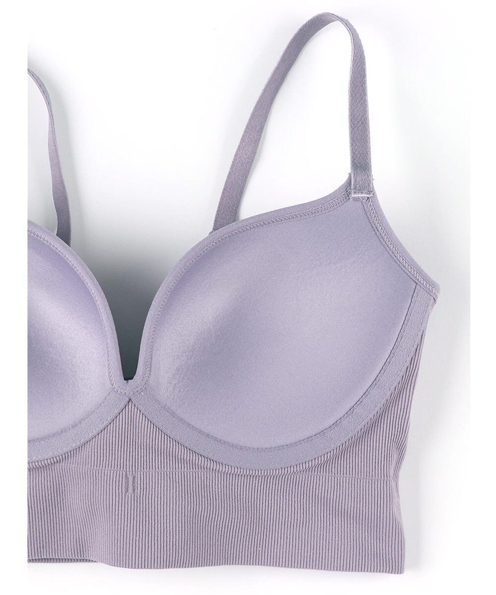 WACOAL ノンワイヤーブラ 【GOCOCi ゴコチ】 ぴったりフィット アンダー部分のズレを軽減 洗濯機洗い可能(ネット使用) ブラトップ レディース ハーフトップ CGG255 /ワコール 