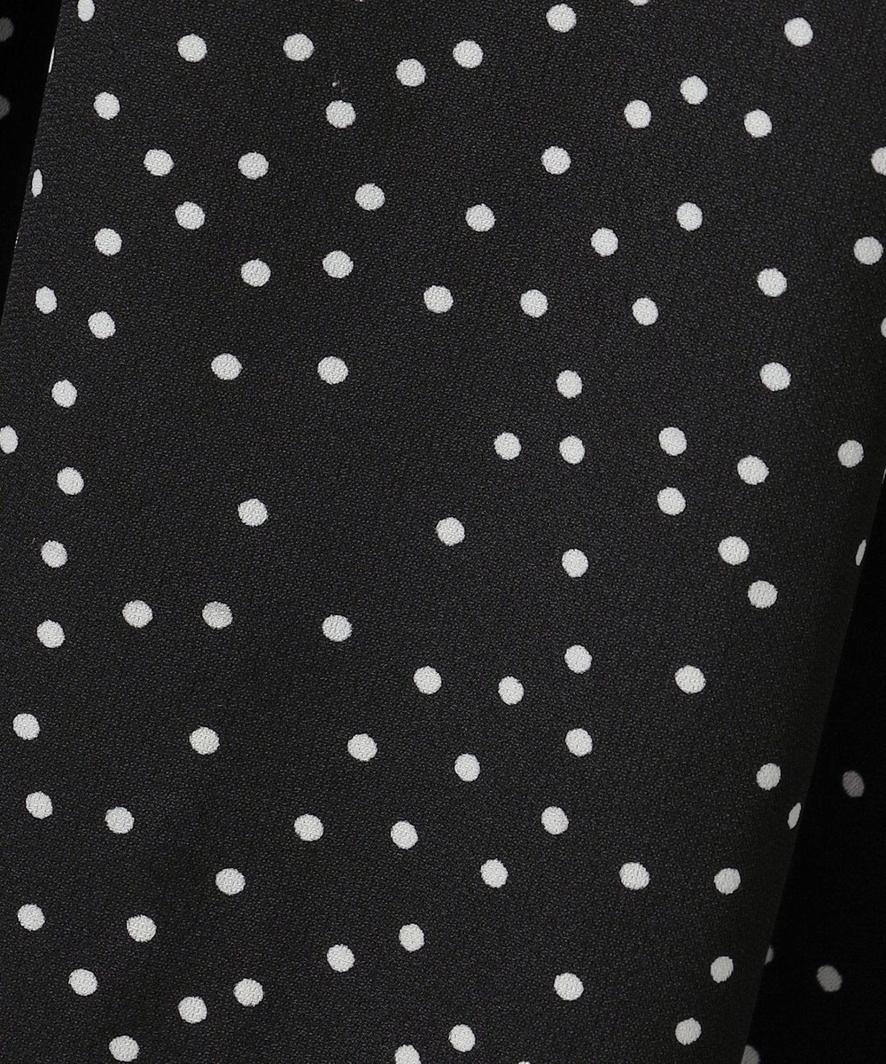 Feroux 【洗える】ギャザーデザインパフスリーブワンピース 