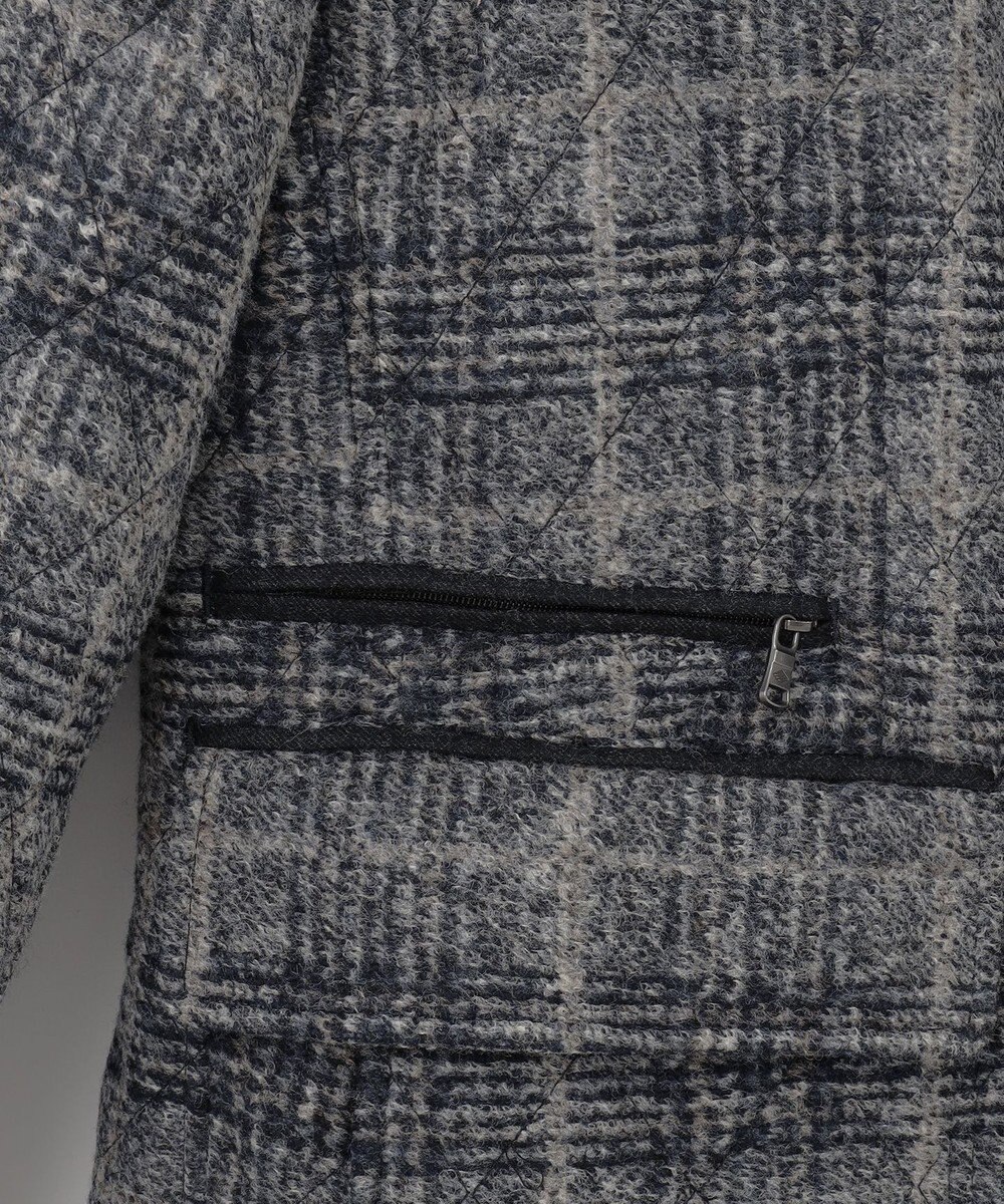 JOSEPH ABBOUD 【ストレッチ/イタリア素材/軽量】 イタリア素材使用・スライバーチェックジャケット 