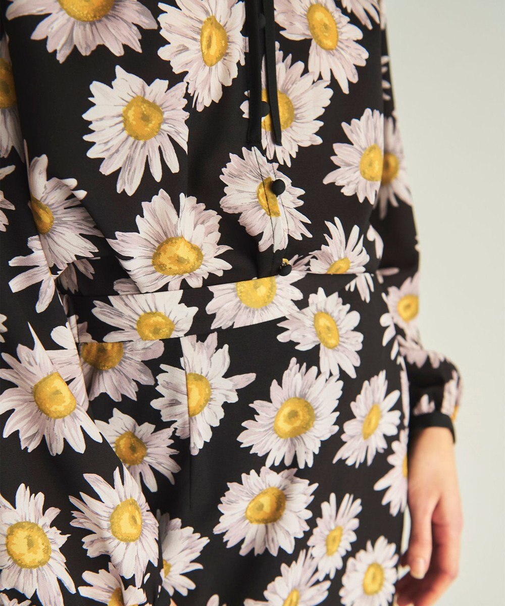 GRACE CONTINENTAL マーガレットフラワープリントスカート 