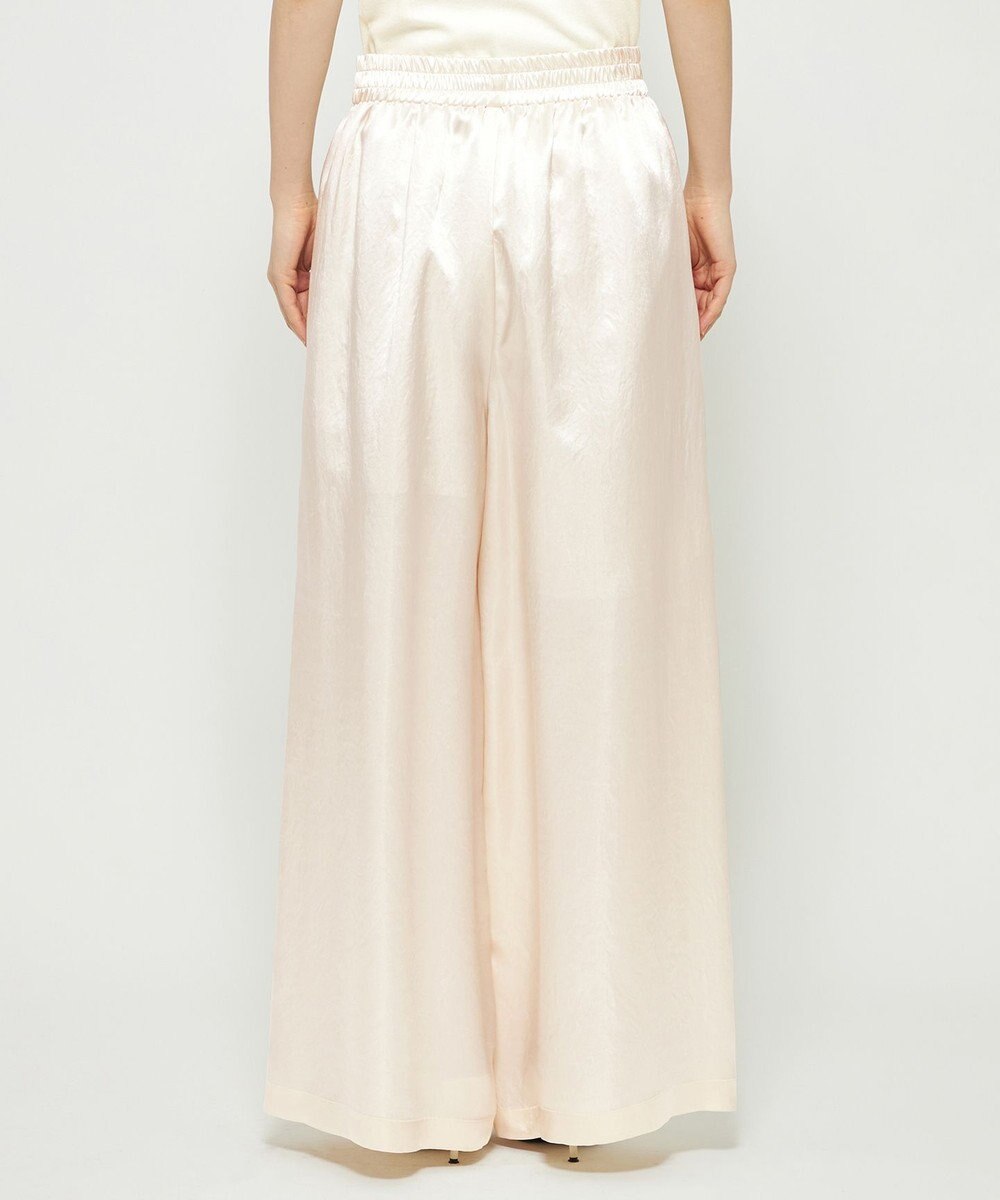 uncrave アセテートヴィンテージサテン ワイドパンツ 