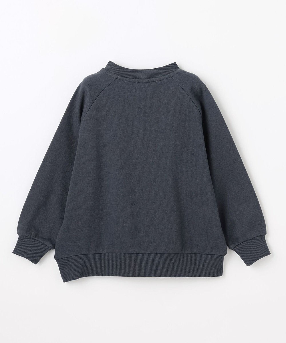 ANY KIDS ロゴプリント トレーナー 