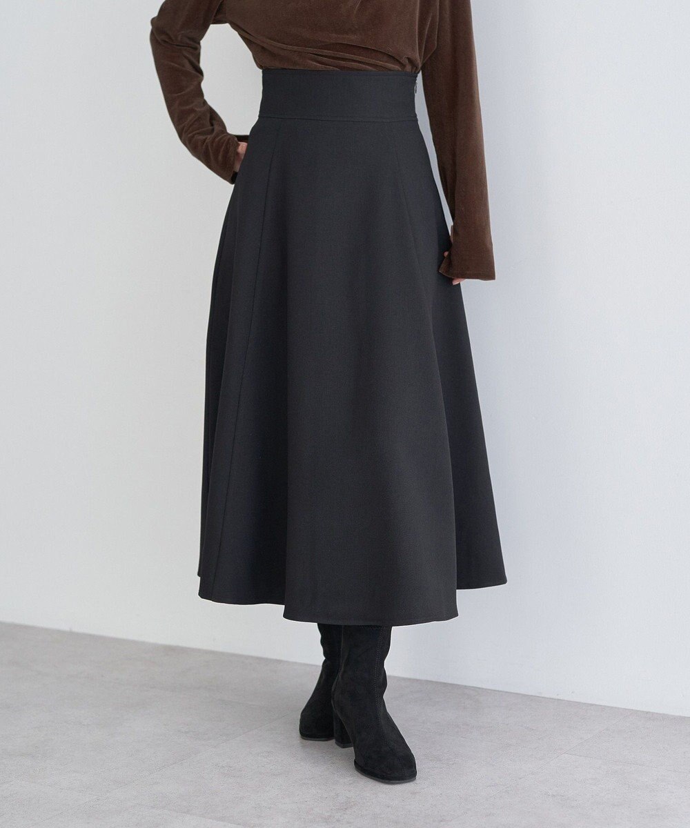 earth music&ecology バックレースアップスカート 