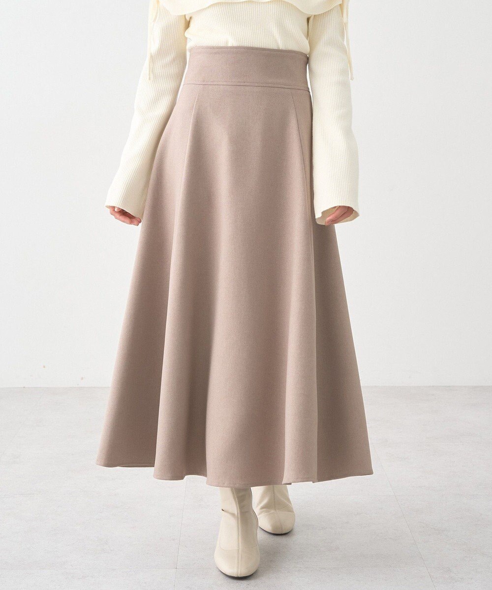 earth music&ecology バックレースアップスカート 