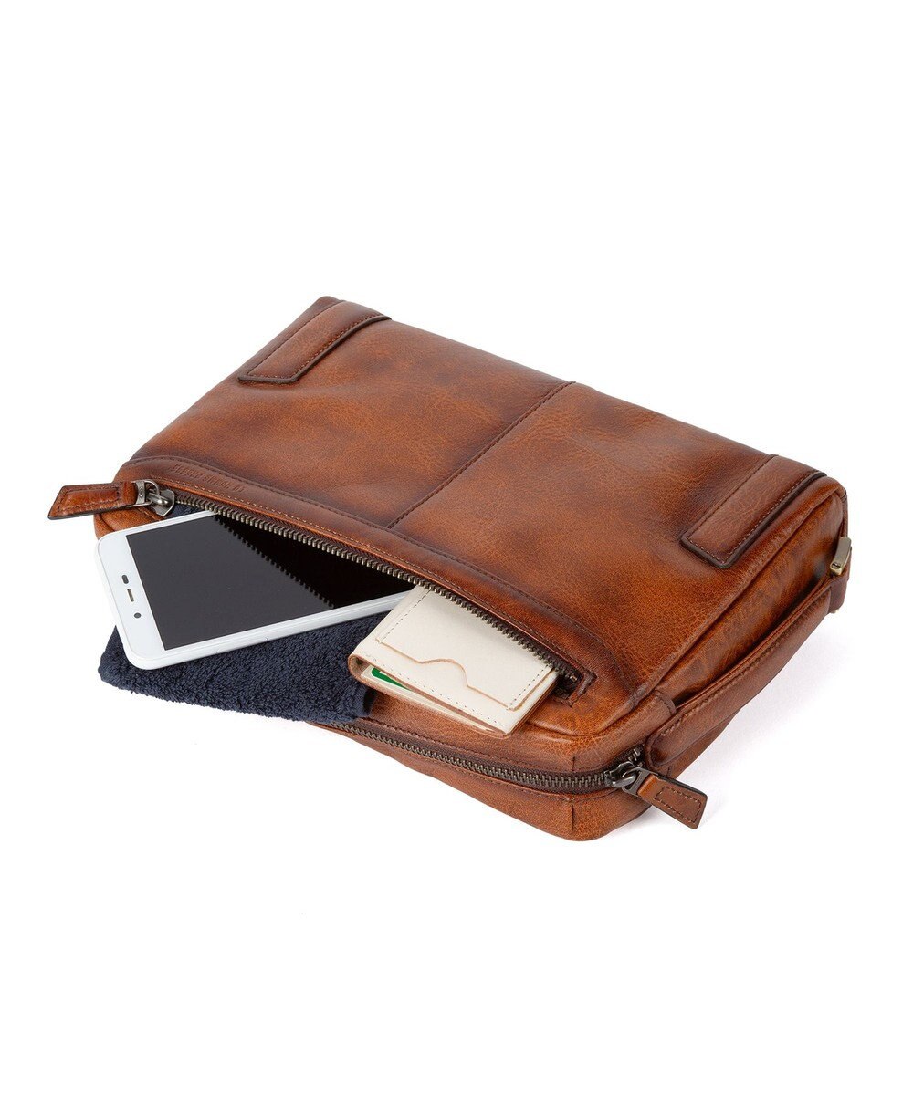 ACE BAGS & LUGGAGE LO HOMME PRESSE アルカイック 本革 日本製 セカンドバッグ 71853 ロ・オム・プレッセ 