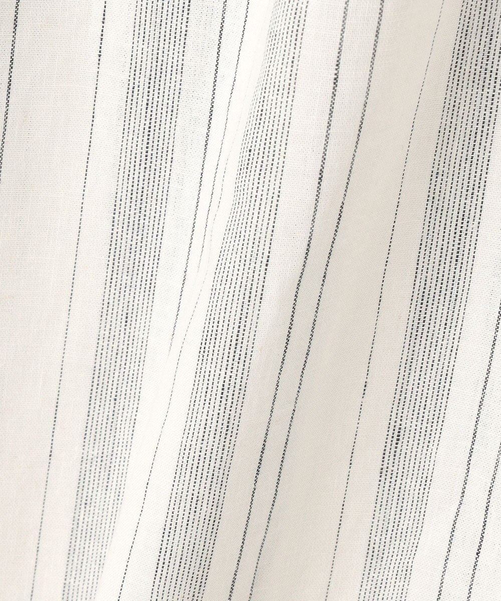 23区 L 【SLOW/一部店舗限定】ストライプエンブロイダリー ワンピース 