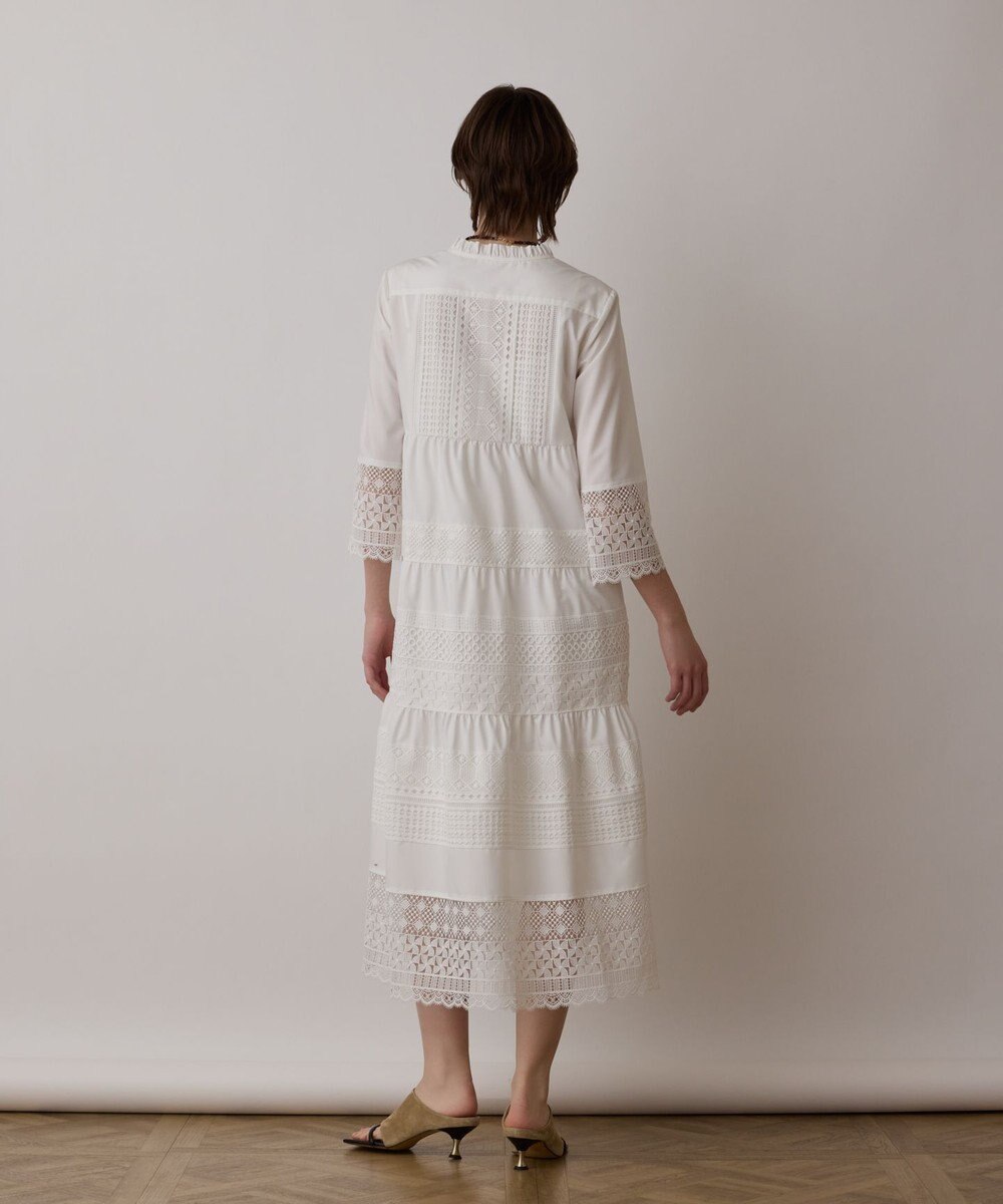 GRACE CONTINENTAL レースコンビワンピース 