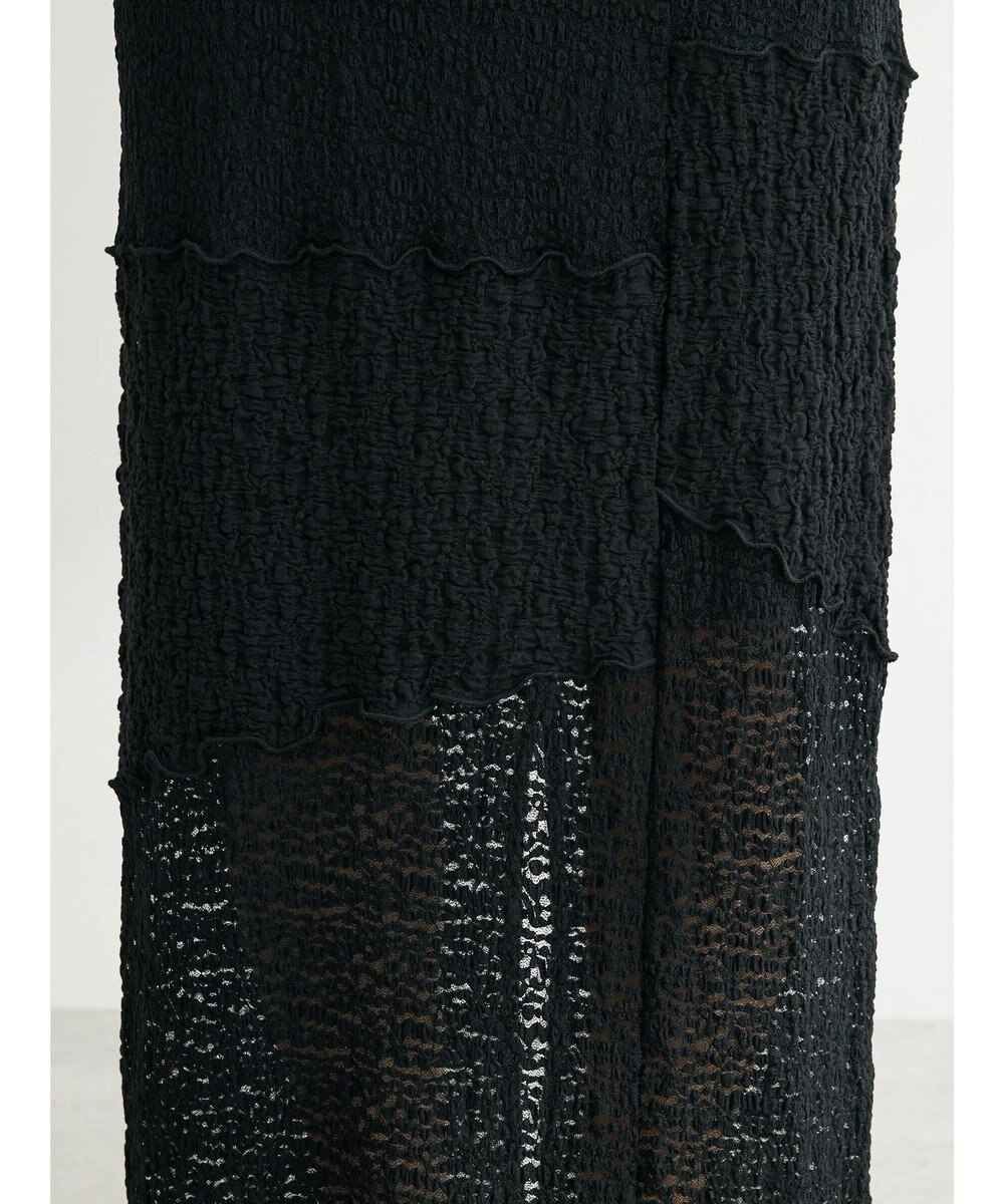 Green Parks パッチワーク風メロースカート 