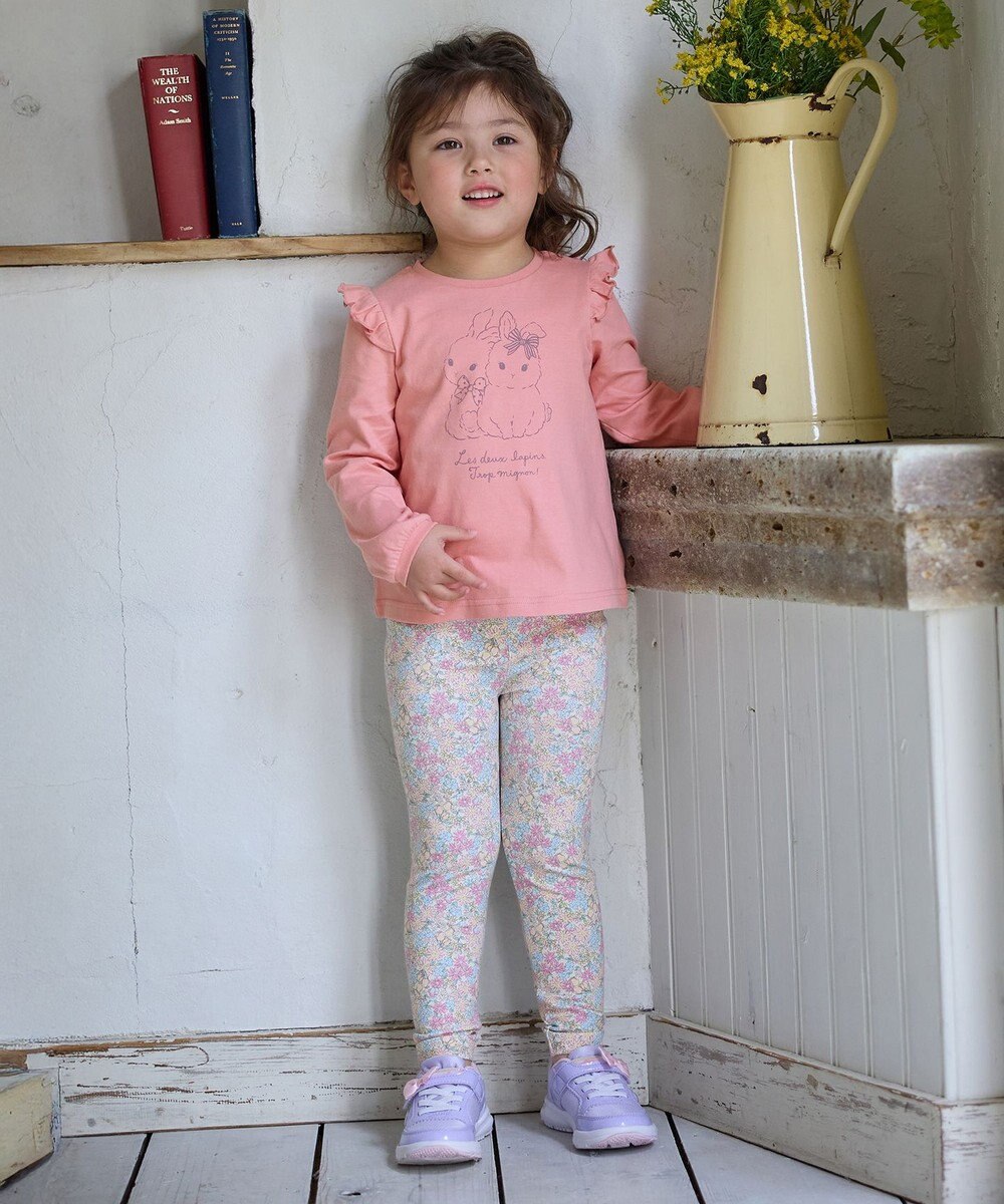 ANY KIDS 総柄フルレングスレギンス 