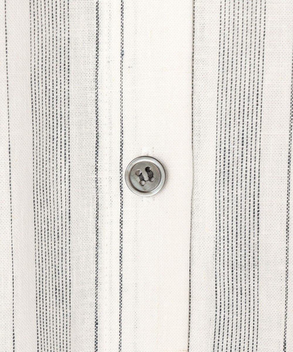 23区 L 【SLOW/一部店舗限定】ストライプエンブロイダリー ワンピース 