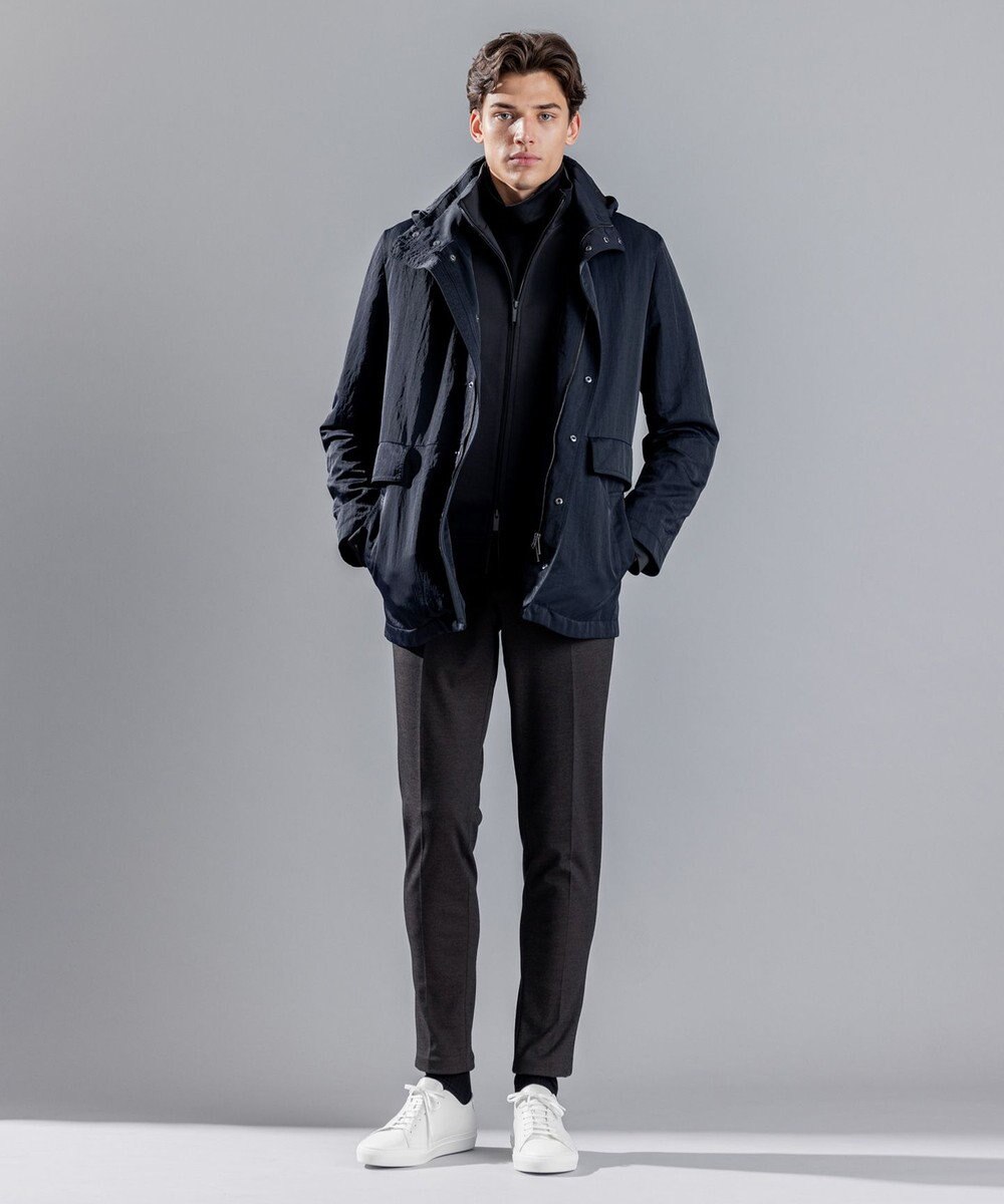 JOSEPH HOMME ナイロンスナバック　フードコート 