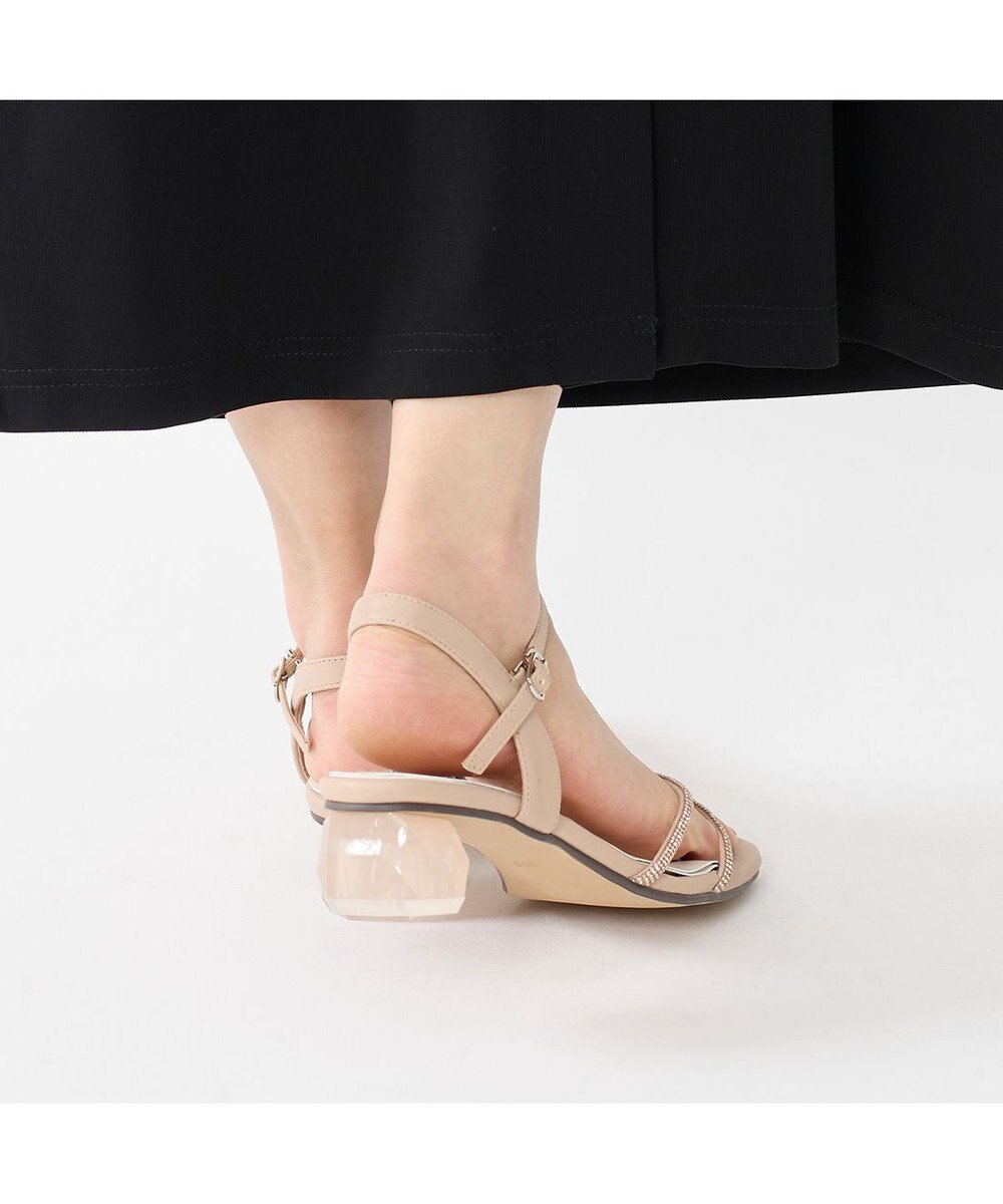 MODE ET JACOMO <carino>クリアヒールサンダル 