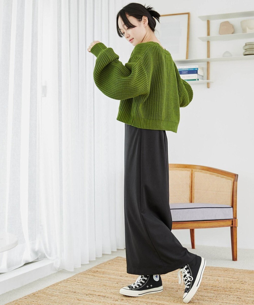 WEGO Vネックカラーカーディガン 