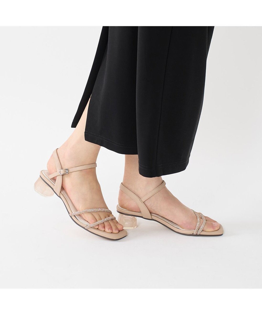 MODE ET JACOMO <carino>クリアヒールサンダル 