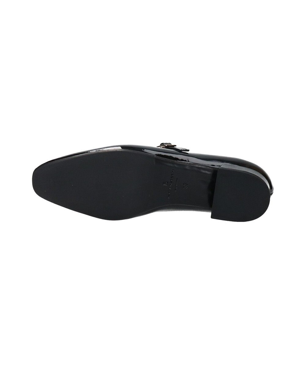 INTER-CHAUSSURES 【FABIO RUSCONI】スクエアトウワンストラップパンプス 