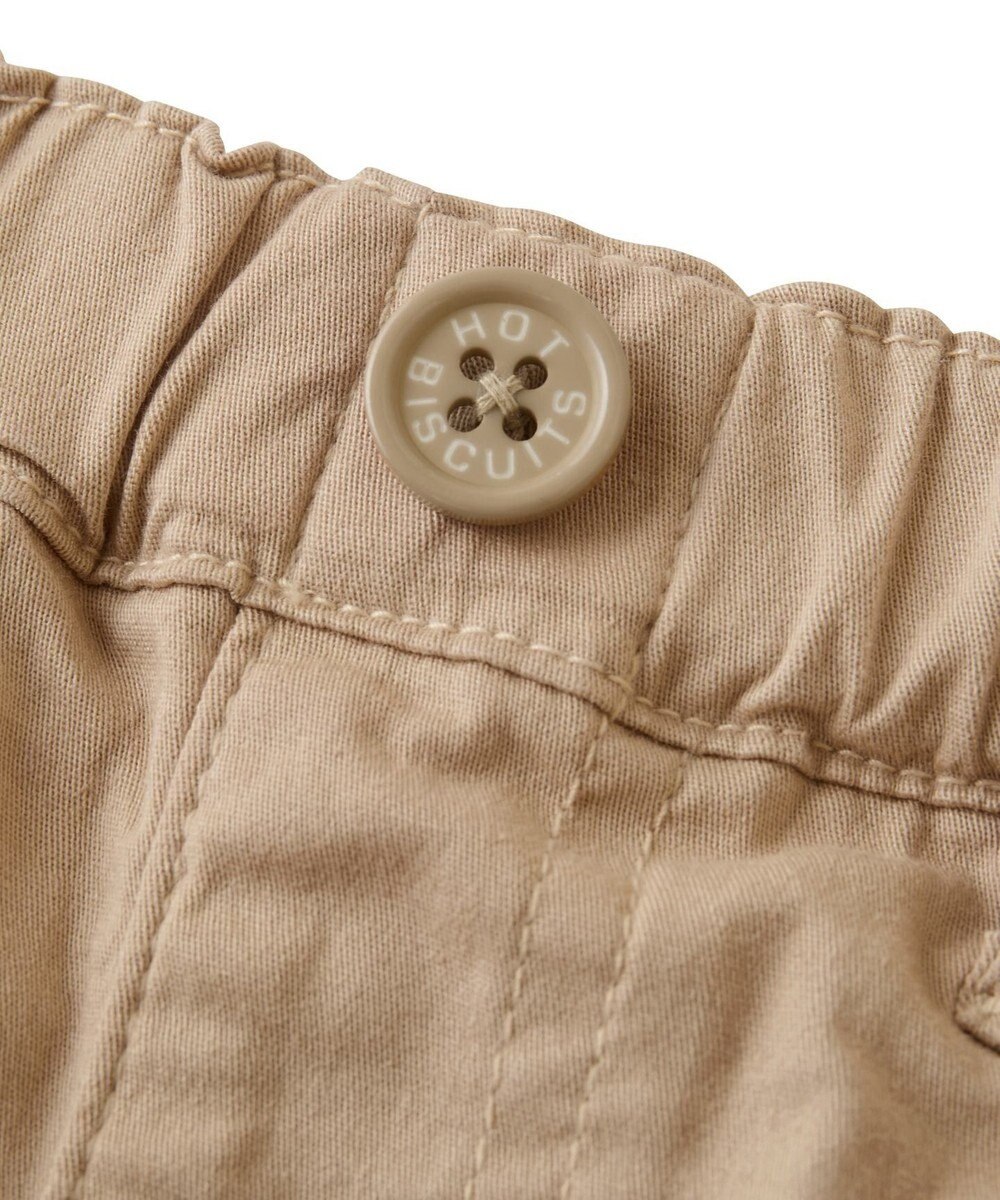 MIKI HOUSE HOT BISCUITS 【80-130cm】 ストレッチ素材 10分丈パンツ 