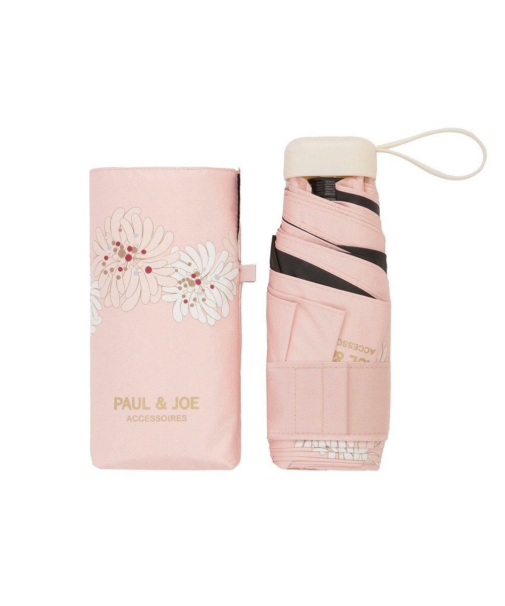 MOONBAT 【WEB限定】PAUL & JOE 晴雨兼用日傘 折りたたみ傘 クリザンテーム ／ 遮熱 遮光 UV 