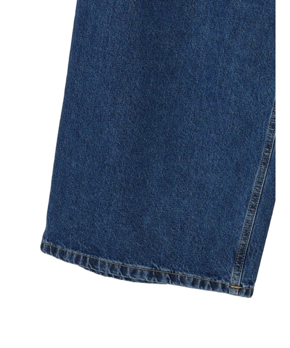 earth music&ecology タックワイドデニムパンツ 