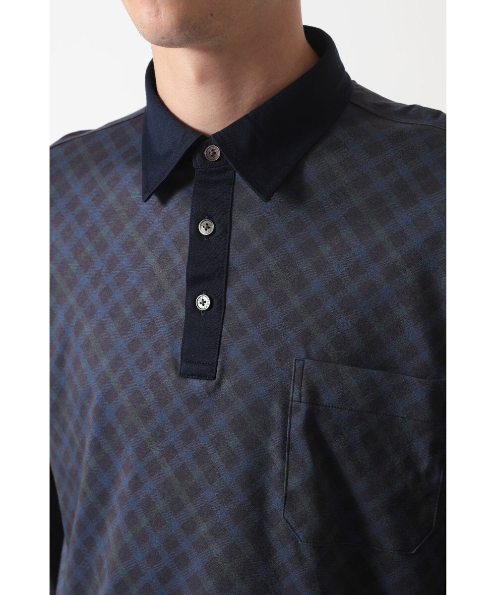 DAKS バイヤスチェック スムースポロ 