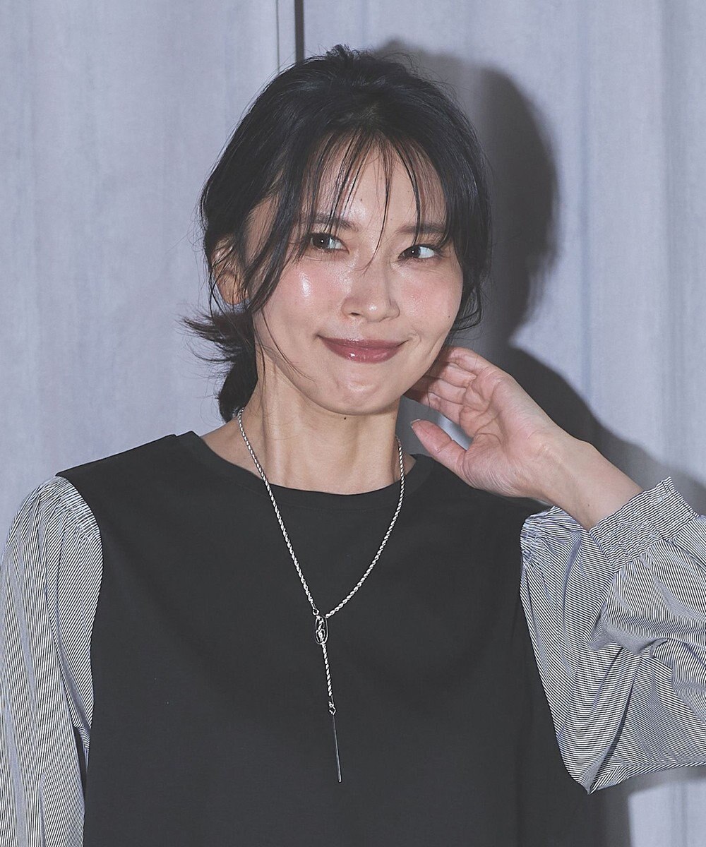 ANY 【長さ調節可能】ノットリングネックレス 